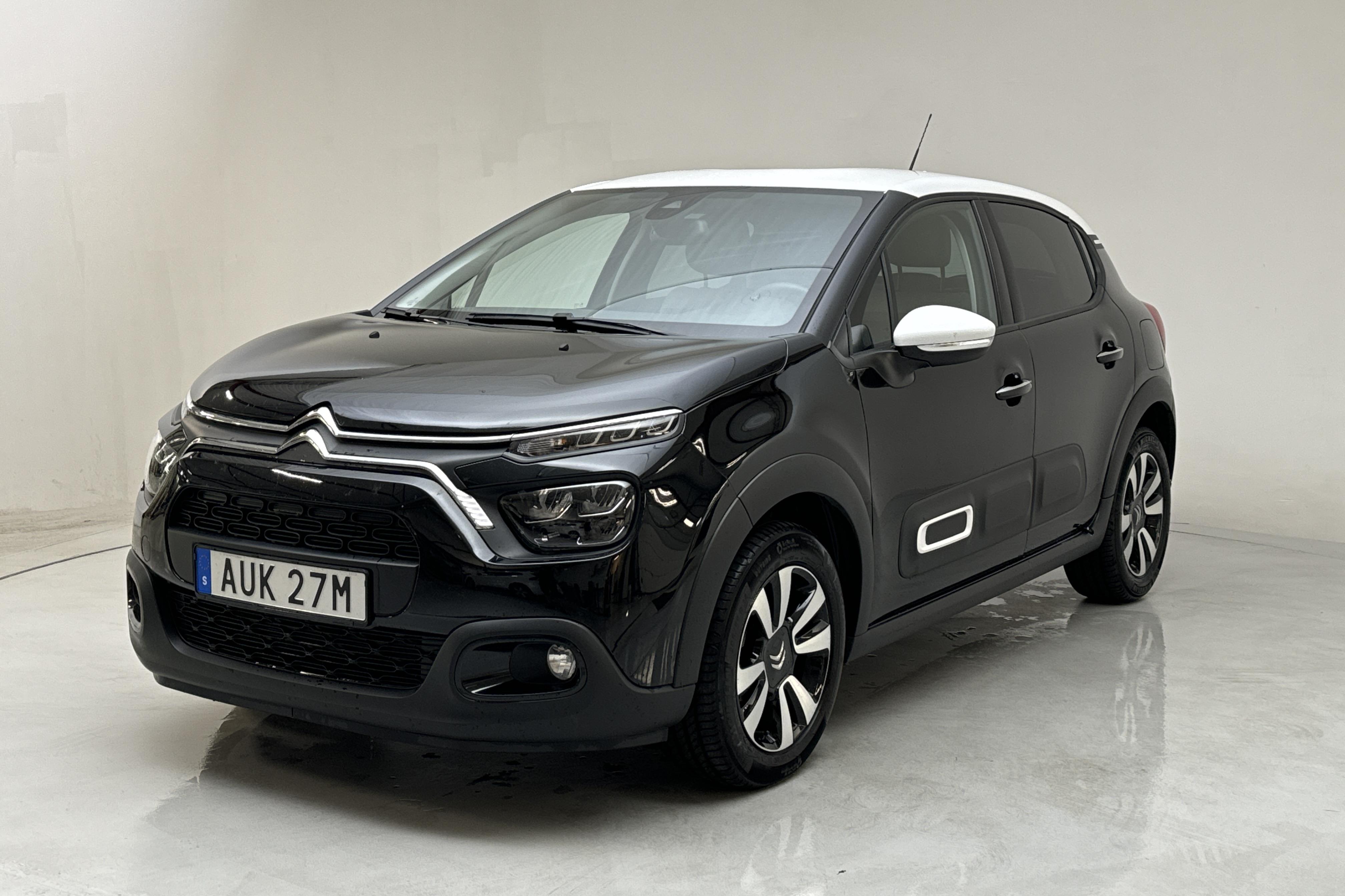 Citroen C3 PureTech (110hk) - 13 000 km - Automatic - black - 2023