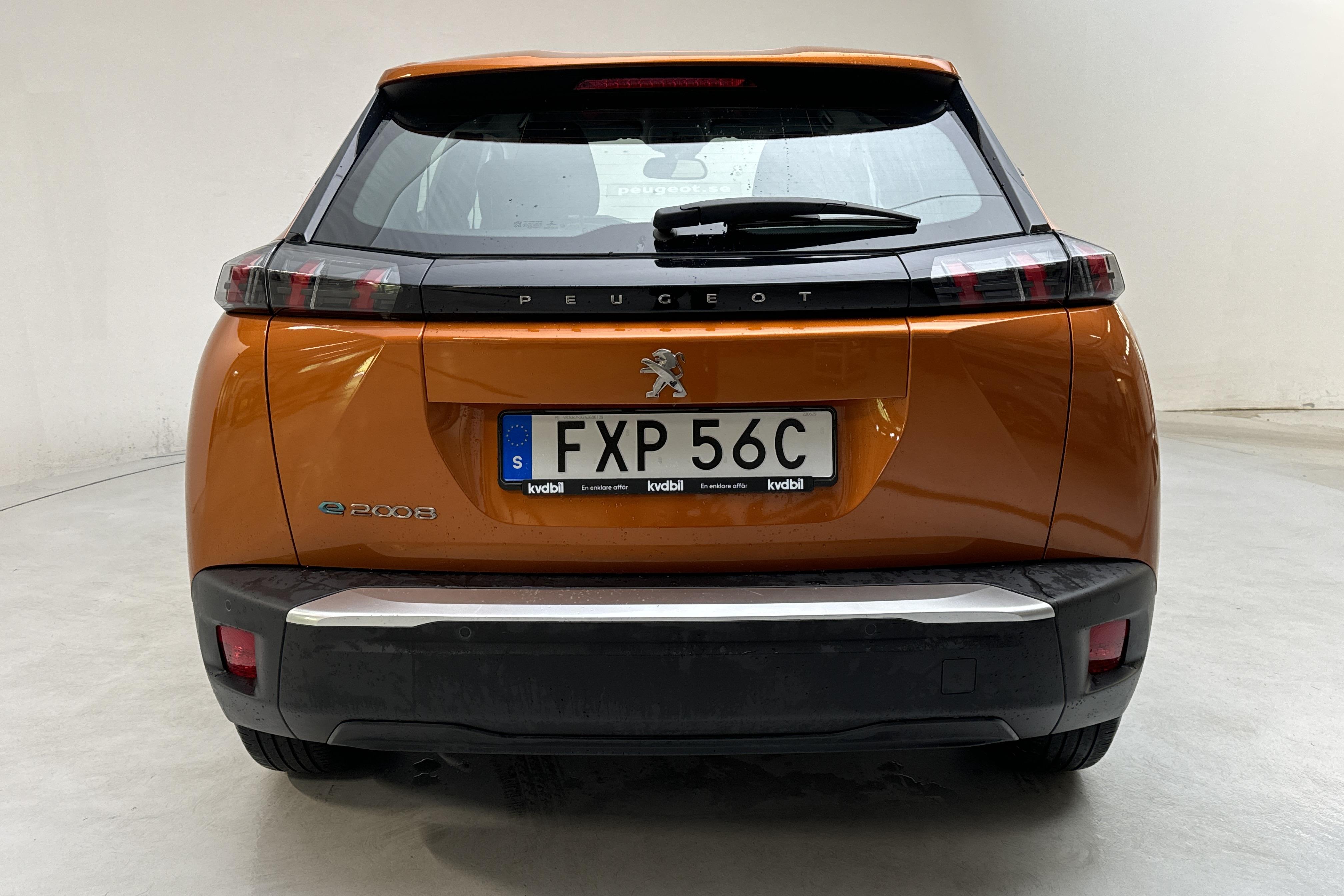 Peugeot e-2008 50 kWh (136hk) - 20 120 km - Automatic - orange - 2022