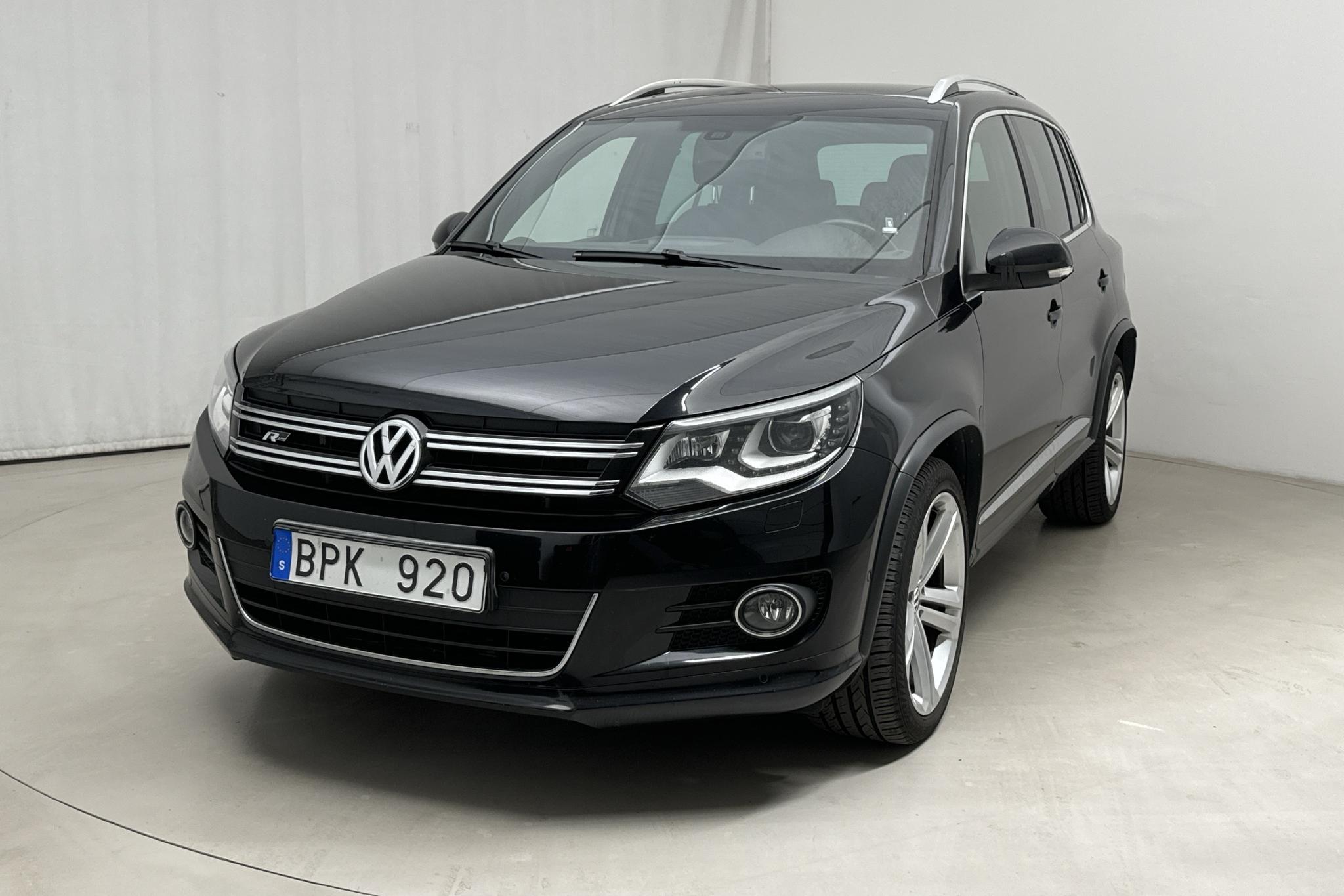 VW Tiguan 2.0 TDI 4MOTION BlueMotion Technology (140hk) - 211 410 km - Automatyczna - czarny - 2013