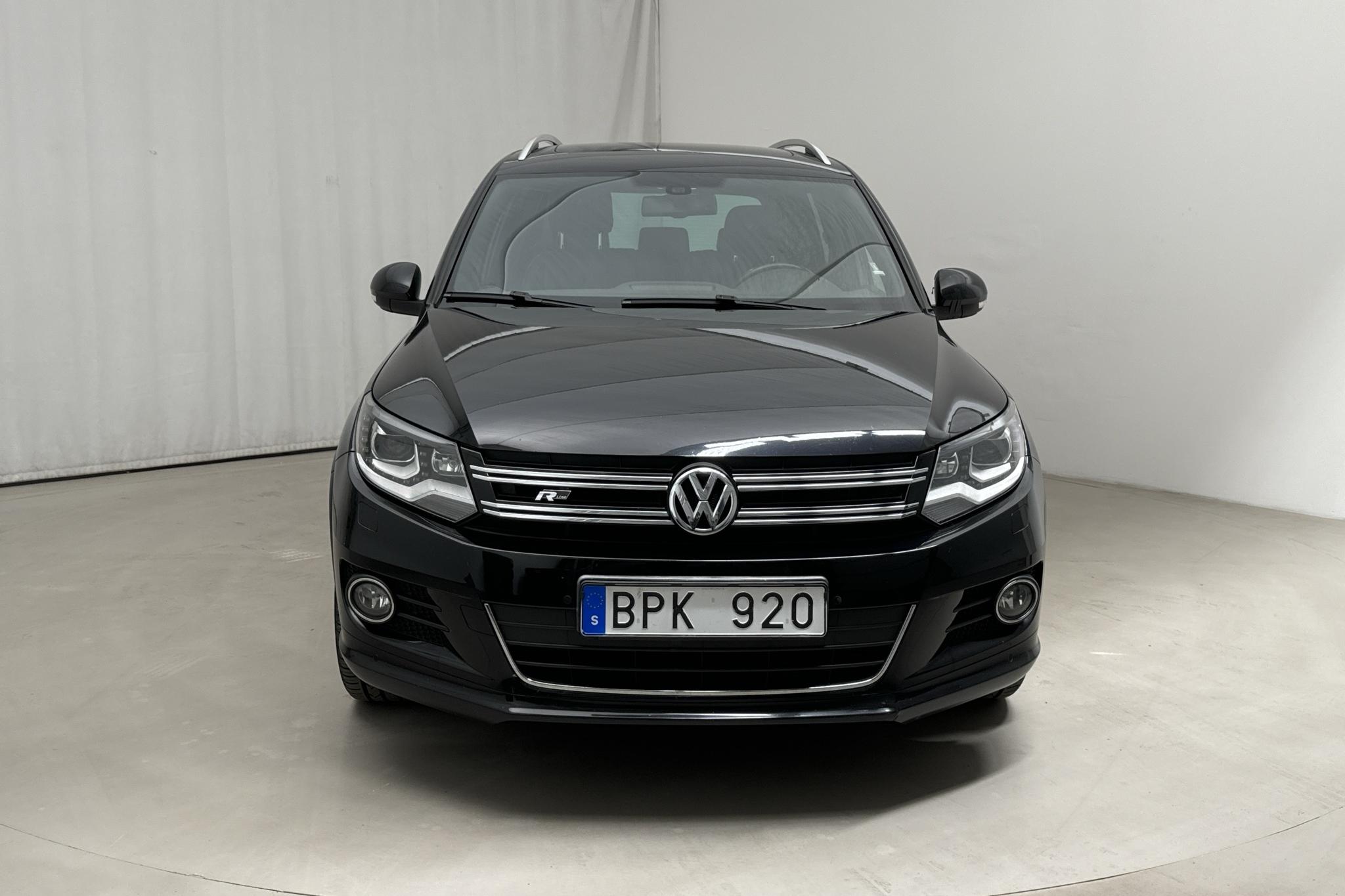 VW Tiguan 2.0 TDI 4MOTION BlueMotion Technology (140hk) - 211 410 km - Automatyczna - czarny - 2013