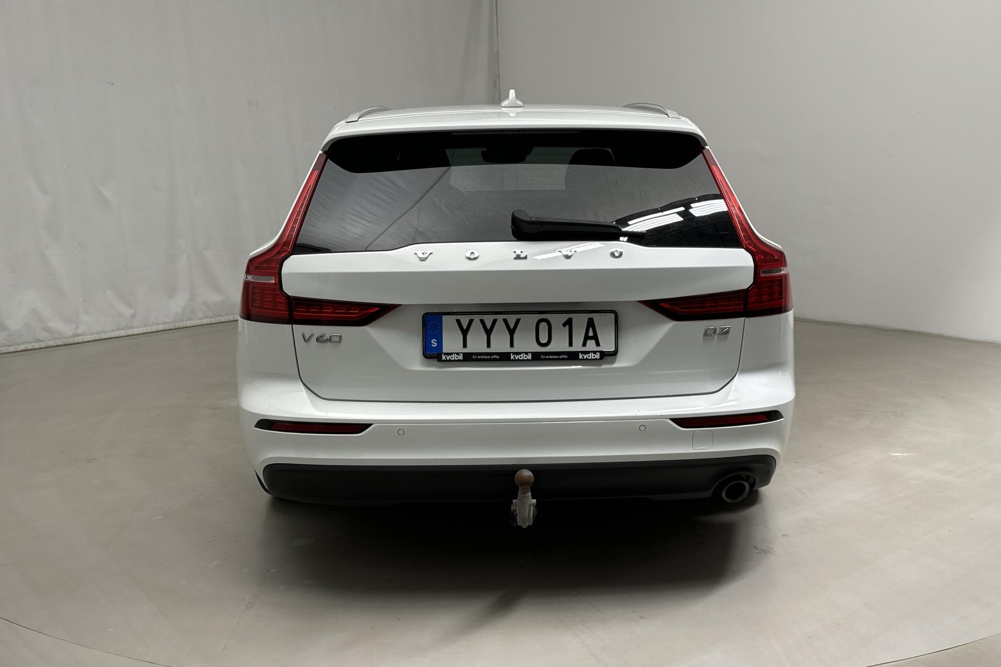 Volvo V60 D3 (150hk) - 128 660 km - Automatyczna - biały - 2020