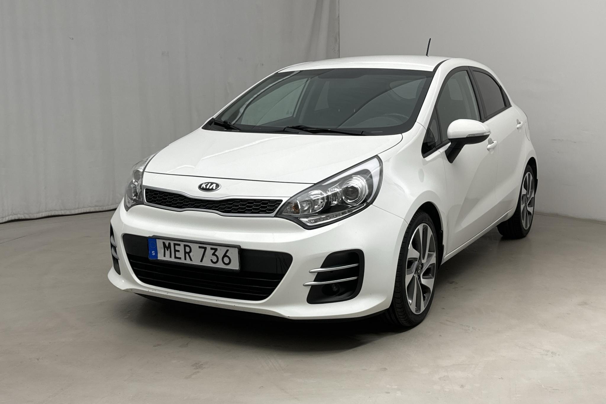 KIA Rio 1.2 (85hk) - 71 030 km - Manuaalinen - valkoinen - 2016