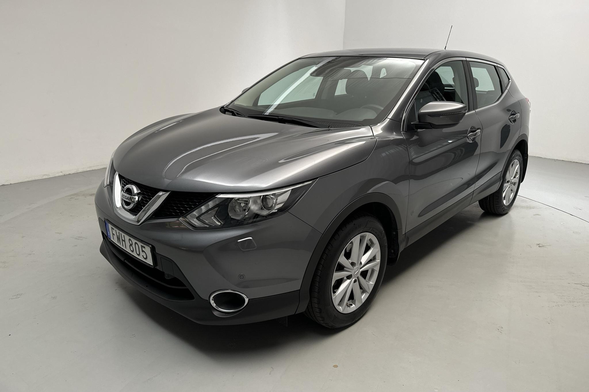 Nissan Qashqai 1.2 (115hk) - 115 710 km - Automatyczna - szary - 2015