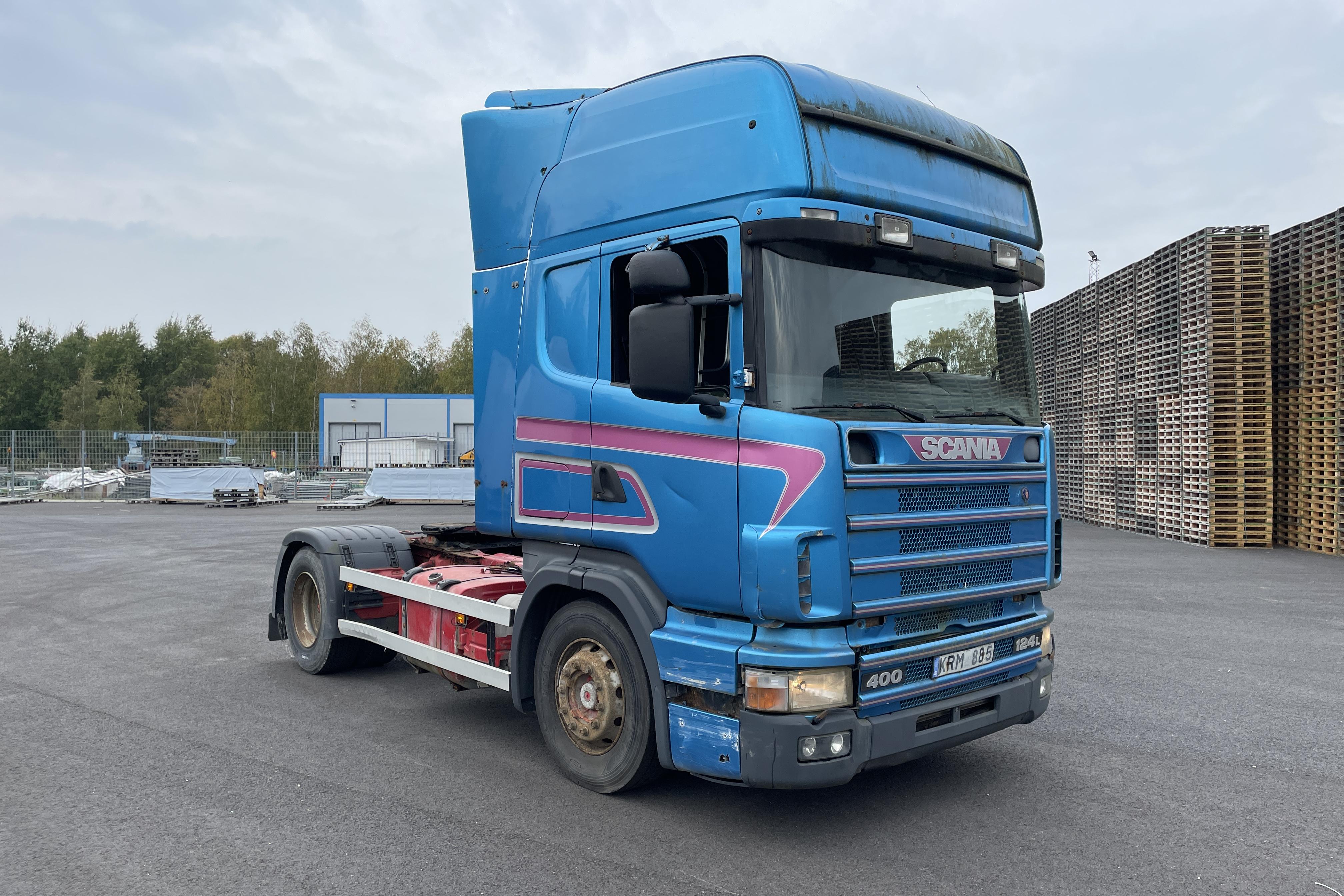 Scania R124 - 14 729 km - Manual - white - 1998