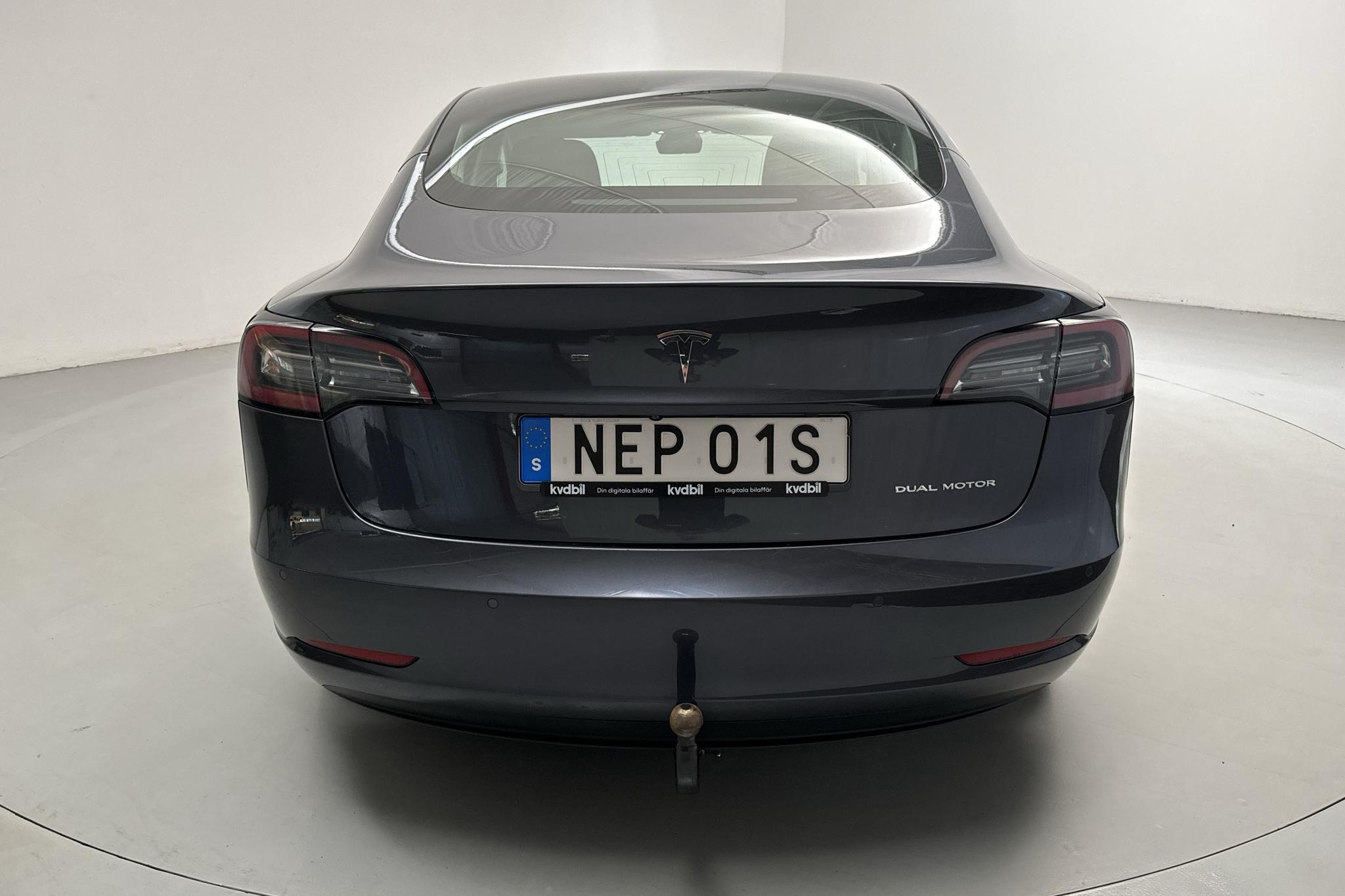 Tesla Model 3 Long Range Dual Motor AWD - 183 070 km - Automatyczna - szary - 2019