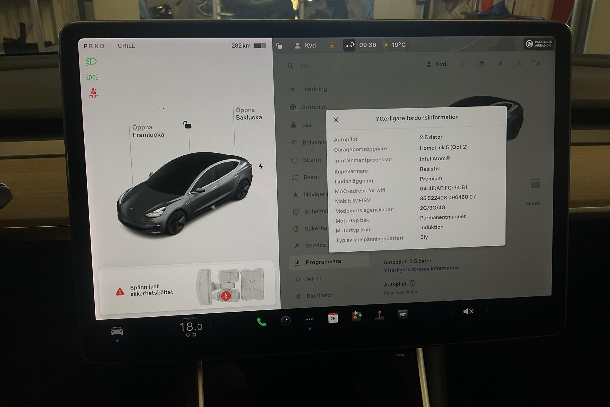 Tesla Model 3 Long Range Dual Motor AWD - 183 070 km - Automatic - gray - 2019