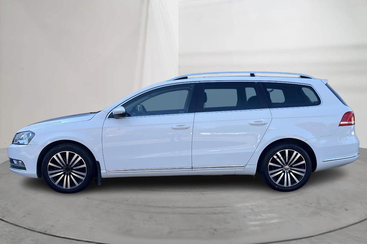 VW Passat 1.4 TSI EcoFuel Variant (150hk) - 165 440 km - Automatyczna - biały - 2013