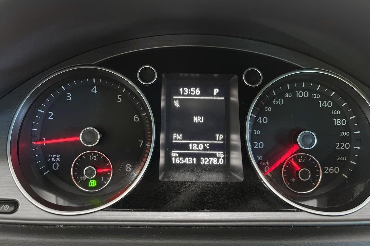 VW Passat 1.4 TSI EcoFuel Variant (150hk) - 165 440 km - Automatyczna - biały - 2013