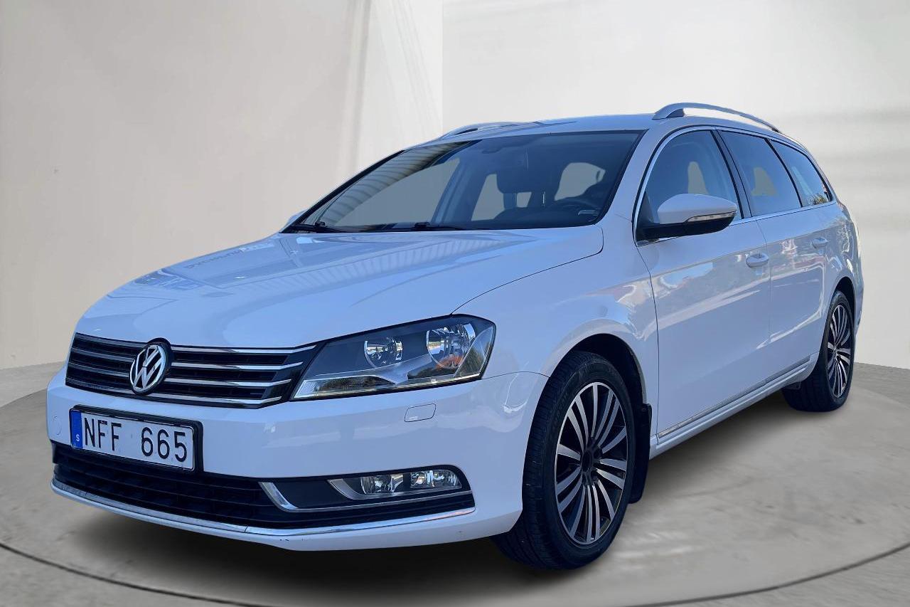 VW Passat 1.4 TSI EcoFuel Variant (150hk) - 165 440 km - Automaattinen - valkoinen - 2013