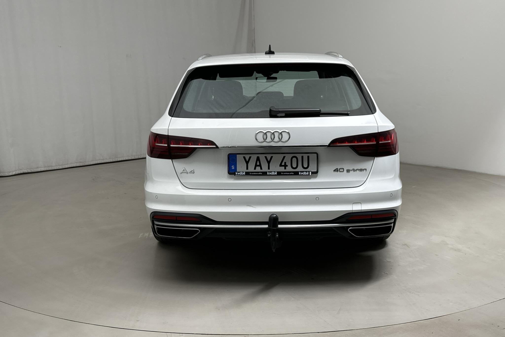 Audi A4 Avant 40 g-tron (170hk) - 117 340 km - Automatyczna - biały - 2021