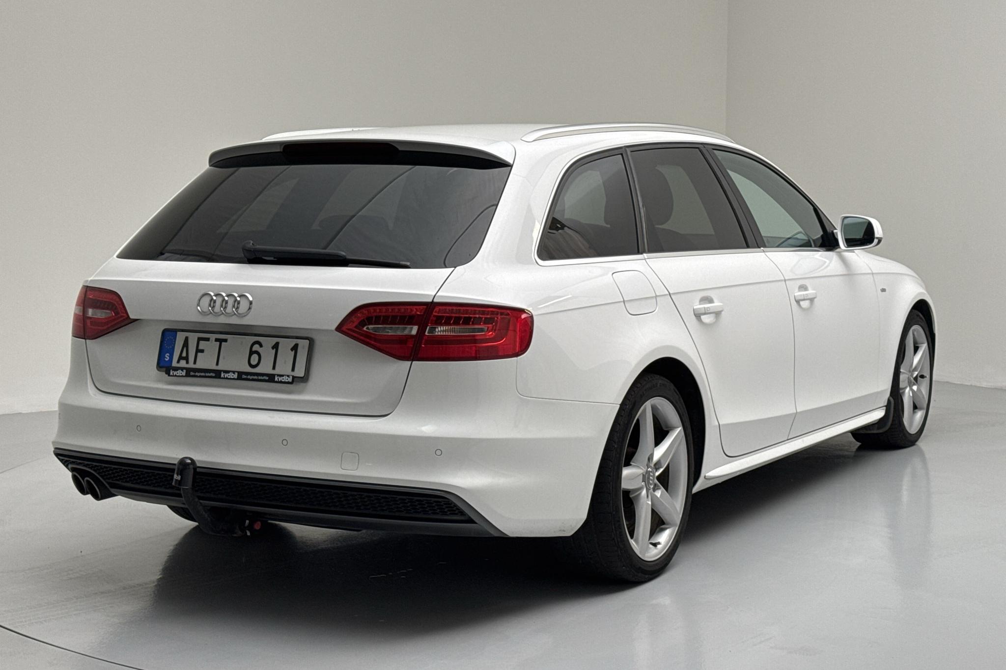 Audi A4 2.0 TDI Avant quattro (177hk) - 180 320 km - Automatic - white - 2014