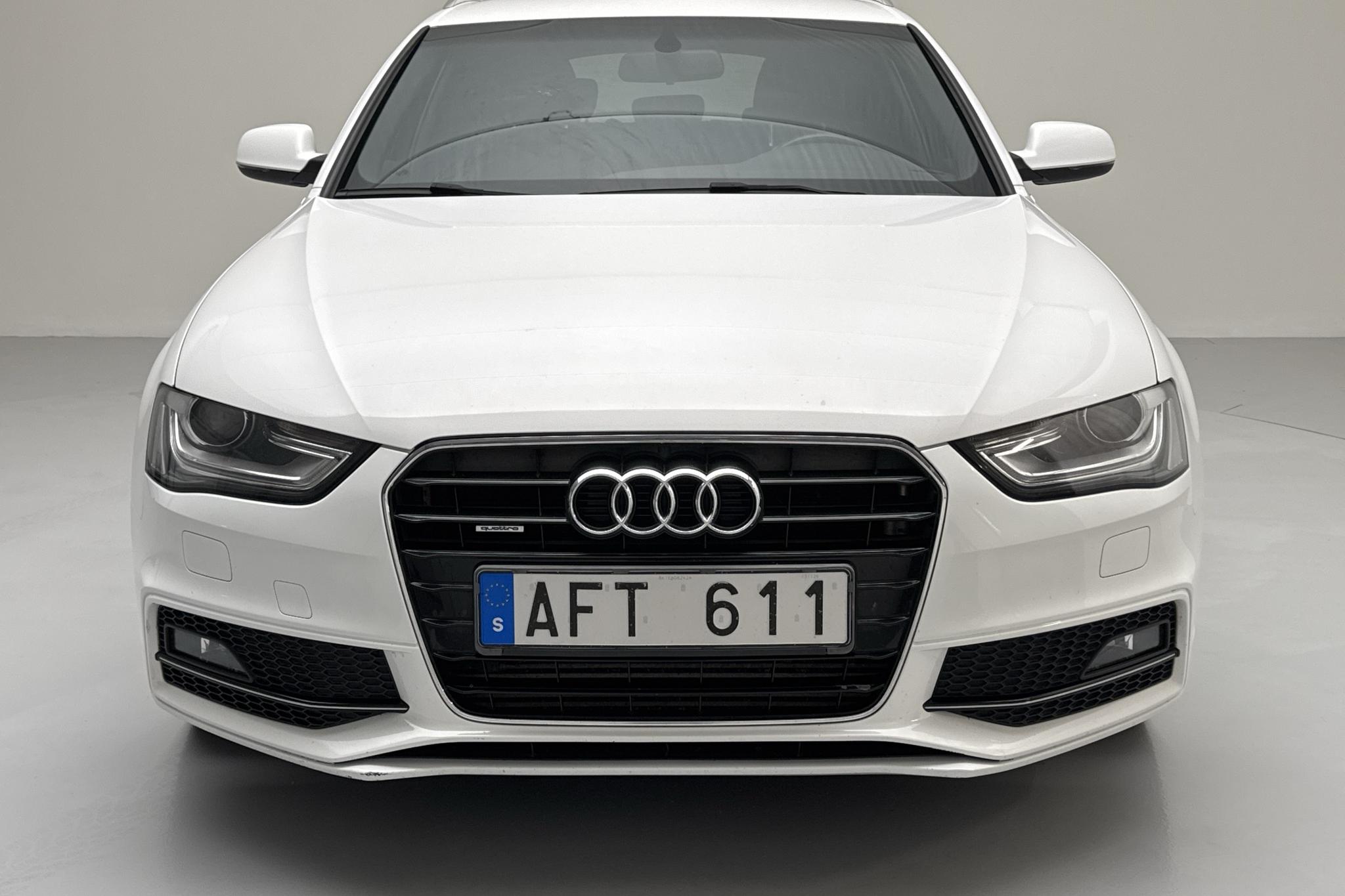 Audi A4 2.0 TDI Avant quattro (177hk) - 180 320 km - Automatic - white - 2014