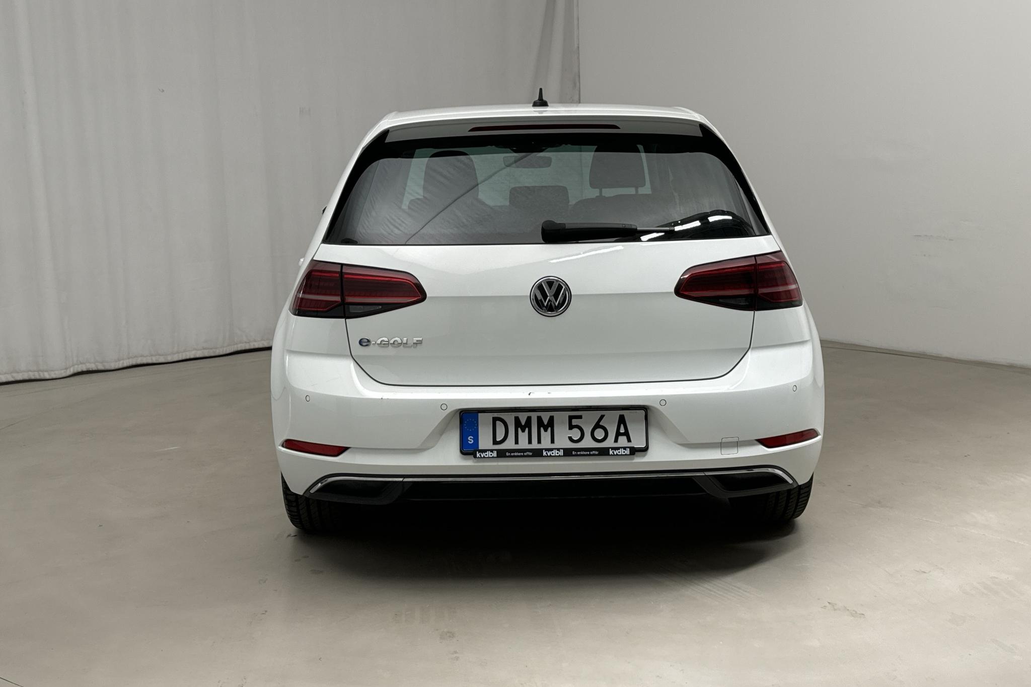 VW e-Golf VII 5dr (136hk) - 128 030 km - Automaatne - valge - 2020