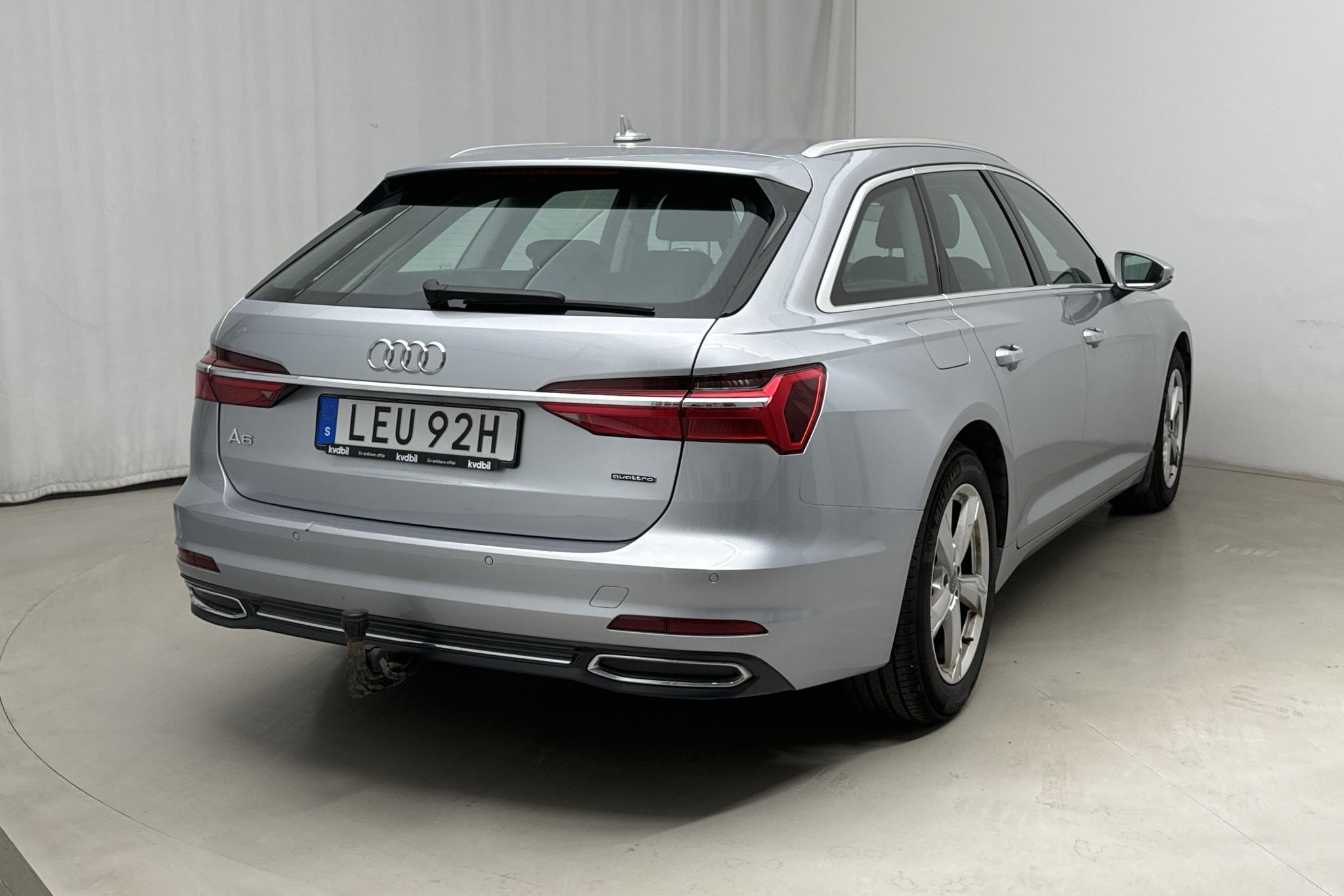 Audi A6 Avant 40 TDI quattro (204hk) - 63 750 km - Automaattinen - hopea - 2020