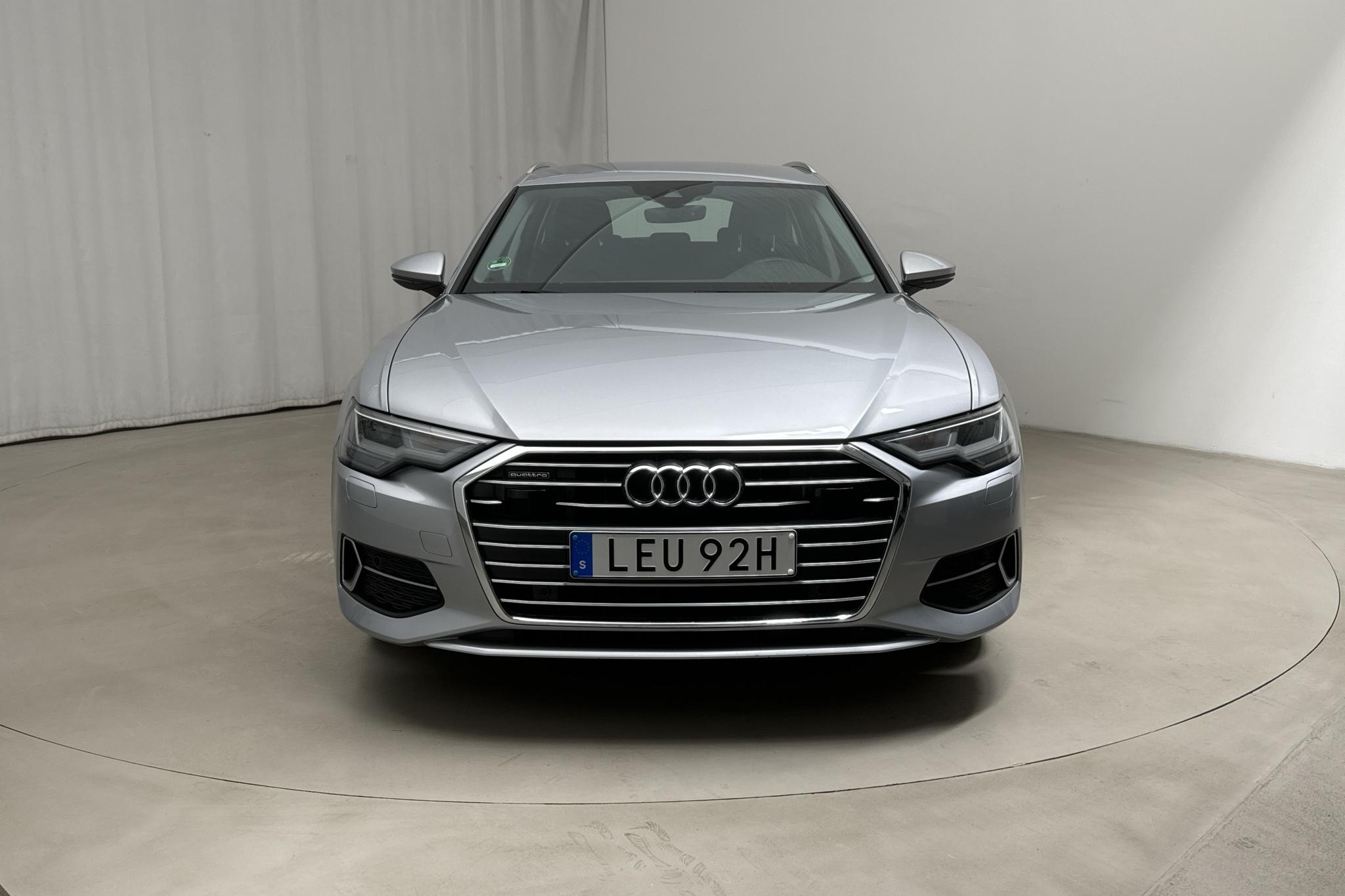 Audi A6 Avant 40 TDI quattro (204hk) - 63 750 km - Automaattinen - hopea - 2020