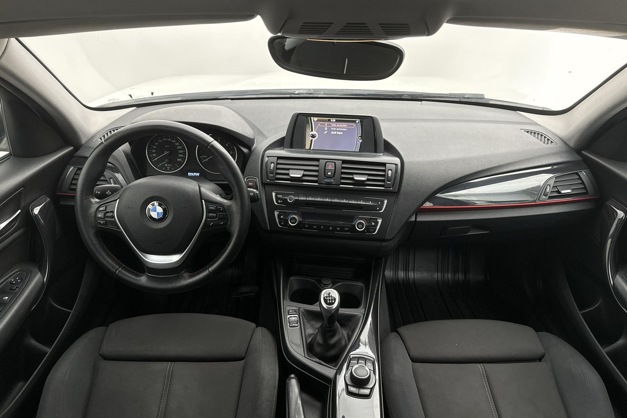 BMW 118d 5dr, F20 (143hk) - 163 680 km - Manuaalinen - valkoinen - 2013