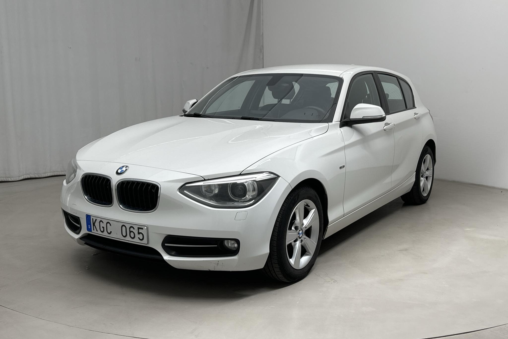 BMW 118d 5dr, F20 (143hk) - 163 680 km - Manual - white - 2013