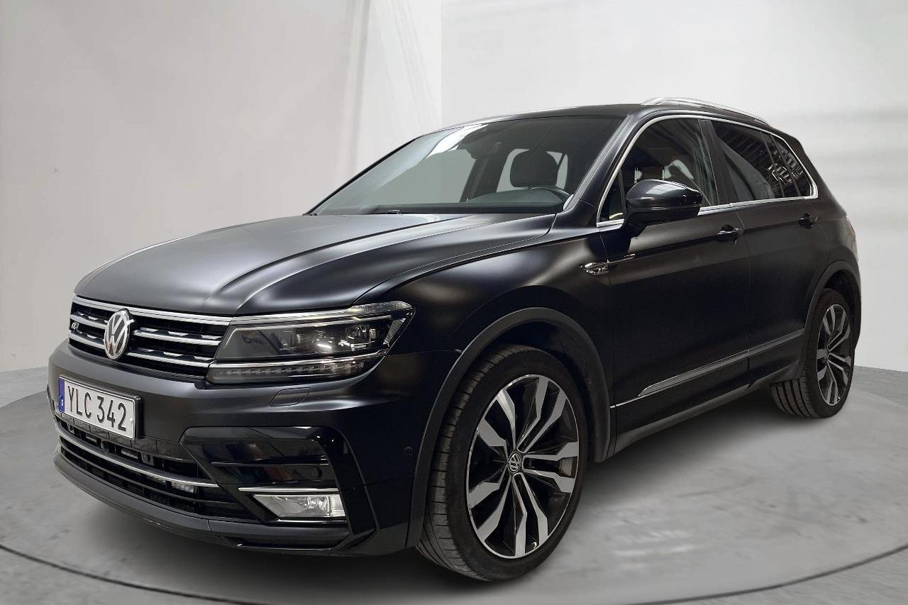 VW Tiguan 2.0 TDI 4MOTION (240hk) - 145 820 km - Automatyczna - czarny - 2017