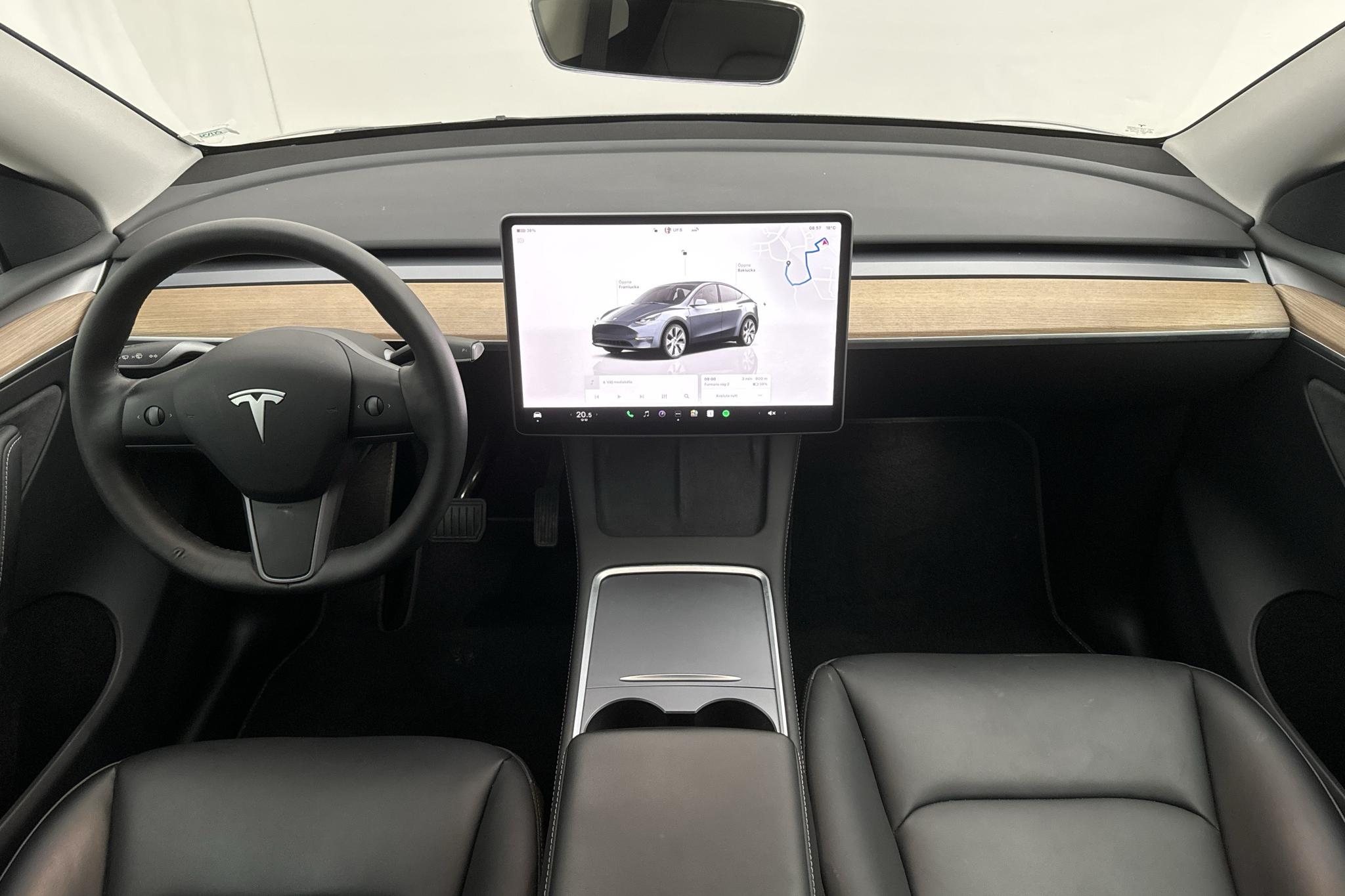 Tesla Model Y Long Range Dual Motor AWD - 56 620 km - Automatyczna - szary - 2022