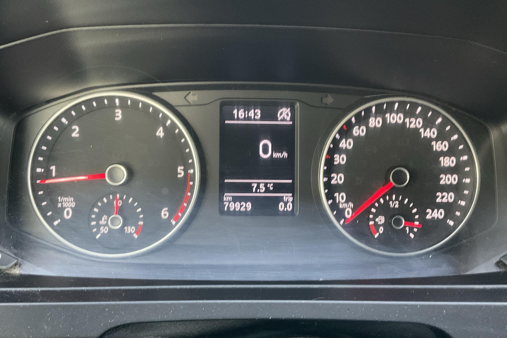 VW Transporter T6 2.0 TDI BMT 4MOTION (204hk) - 79 930 km - Automaattinen - valkoinen - 2018