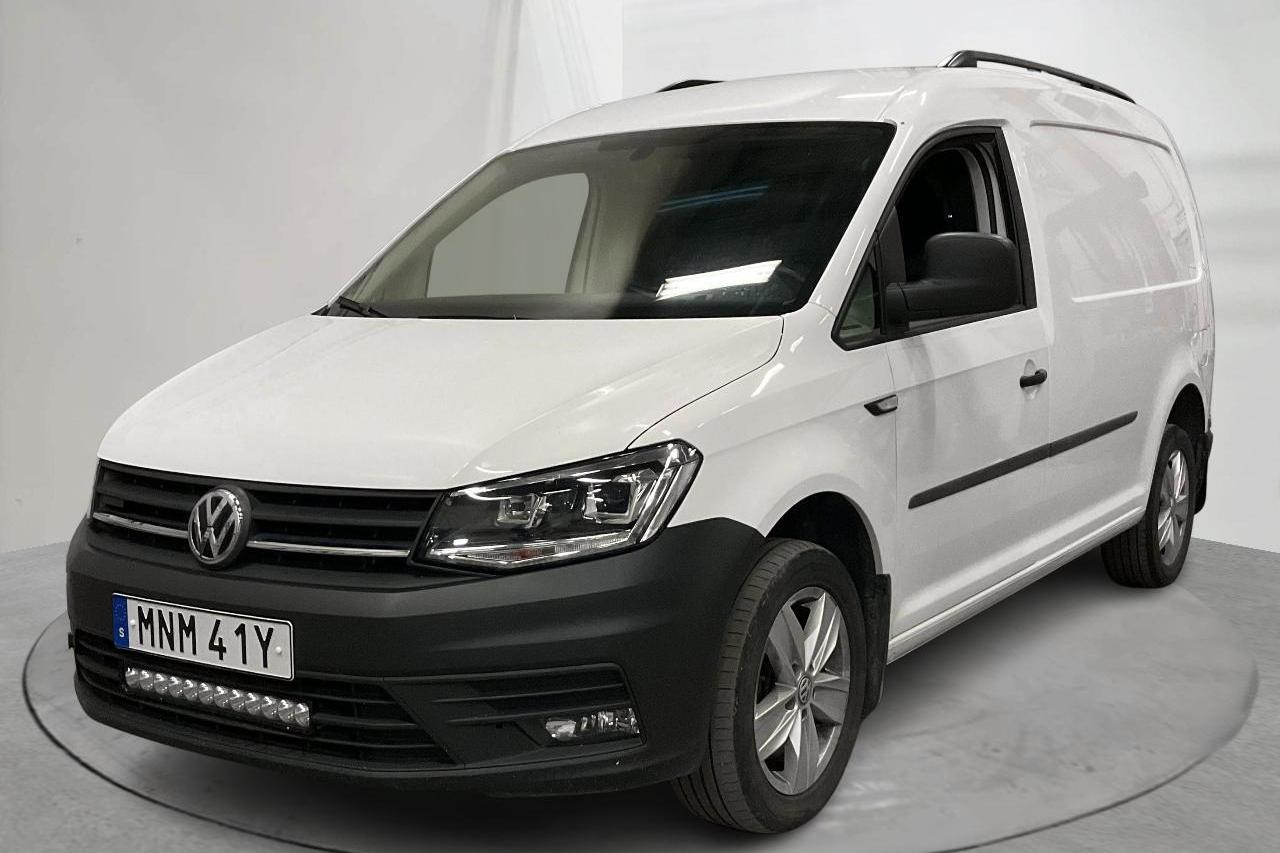 VW Caddy 2.0 TDI Maxi Skåp 4MOTION (150hk) - 5 978 mil - Automat - vit - 2020