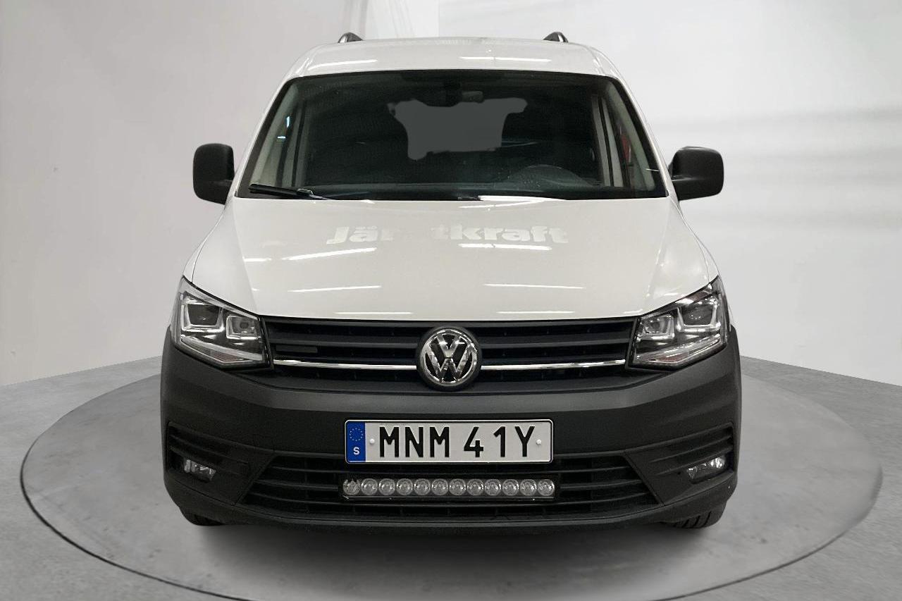 VW Caddy 2.0 TDI Maxi Skåp 4MOTION (150hk) - 5 978 mil - Automat - vit - 2020