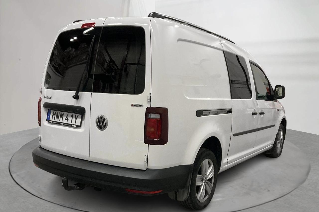 VW Caddy 2.0 TDI Maxi Skåp 4MOTION (150hk) - 59 780 km - Automaattinen - valkoinen - 2020