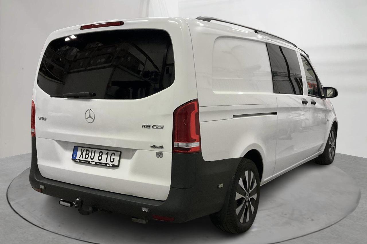 Mercedes Vito 119 BlueTEC 4MATIC W640 (190hk) - 10 493 mil - Automat - vit - 2020