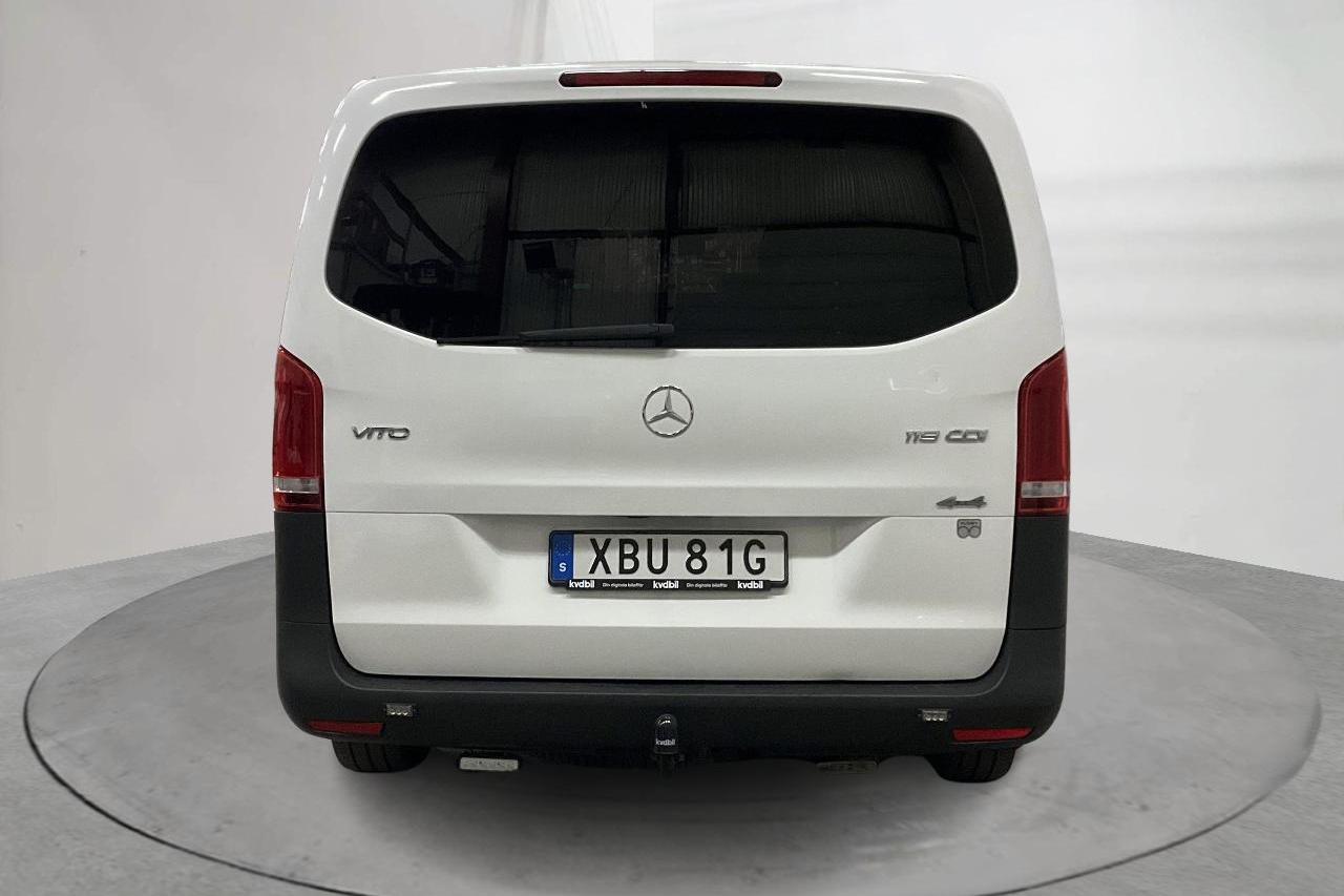 Mercedes Vito 119 BlueTEC 4MATIC W640 (190hk) - 104 930 km - Automatyczna - biały - 2020