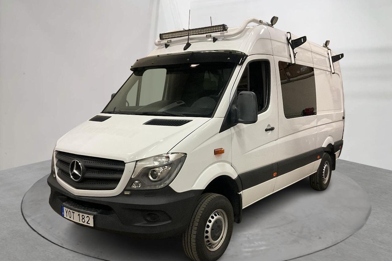 Mercedes Sprinter 319 CDI 4x4 (190hk) - 126 400 km - Automatic - white - 2018