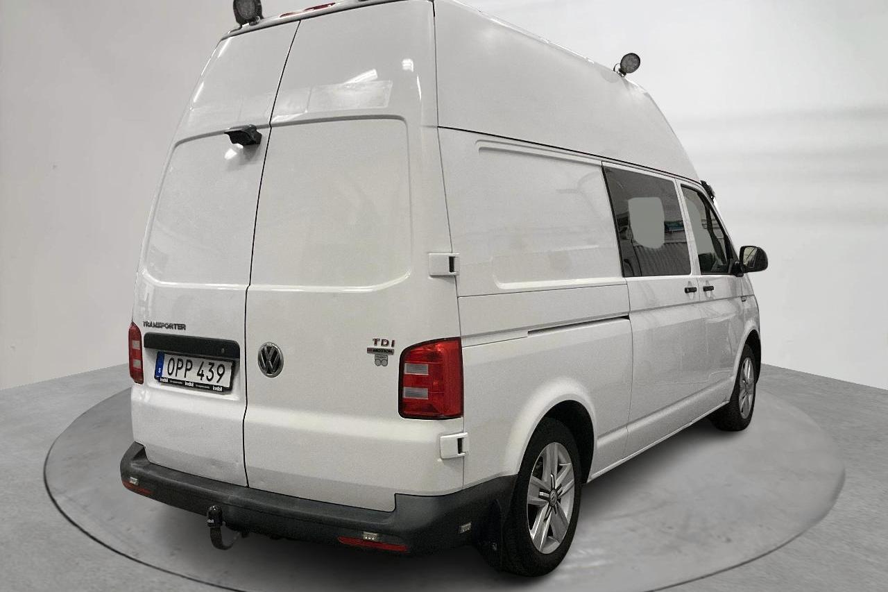 VW Transporter T6 2.0 TDI BMT 4MOTION (204hk) - 163 060 km - Automatyczna - biały - 2018