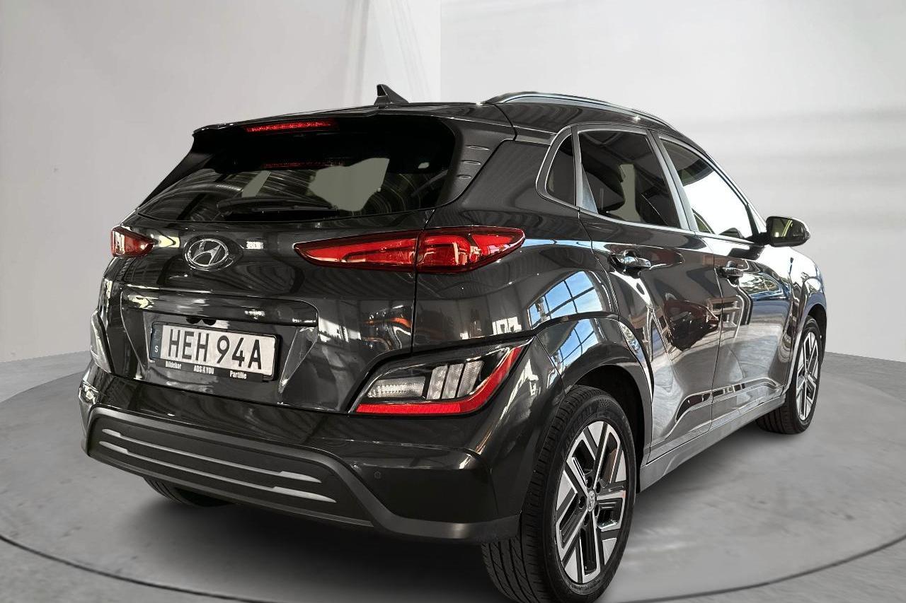 Hyundai Kona Electric 64kWh (204hk) - 59 940 km - Automatyczna - szary - 2022