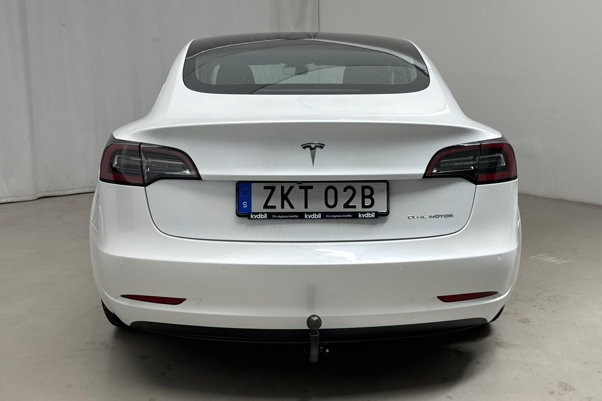 Tesla Model 3 Long Range Dual Motor AWD - 105 190 km - Automatyczna - biały - 2020