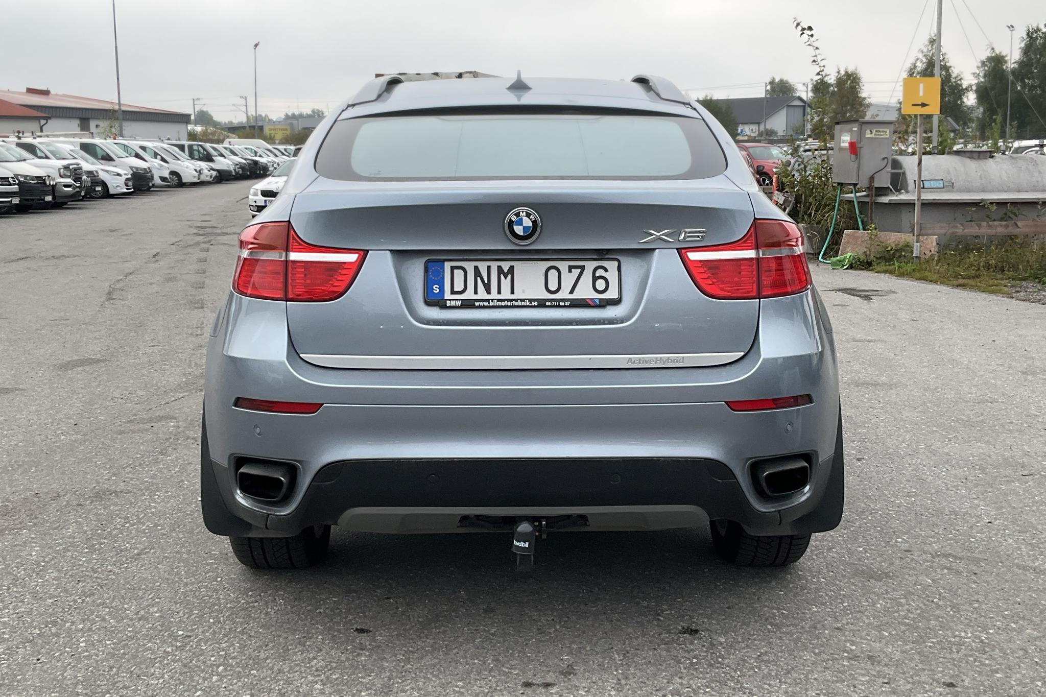 BMW X6 ActiveHybrid, E71 (408hk) - 121 560 km - Automaattinen - Light Blue - 2010