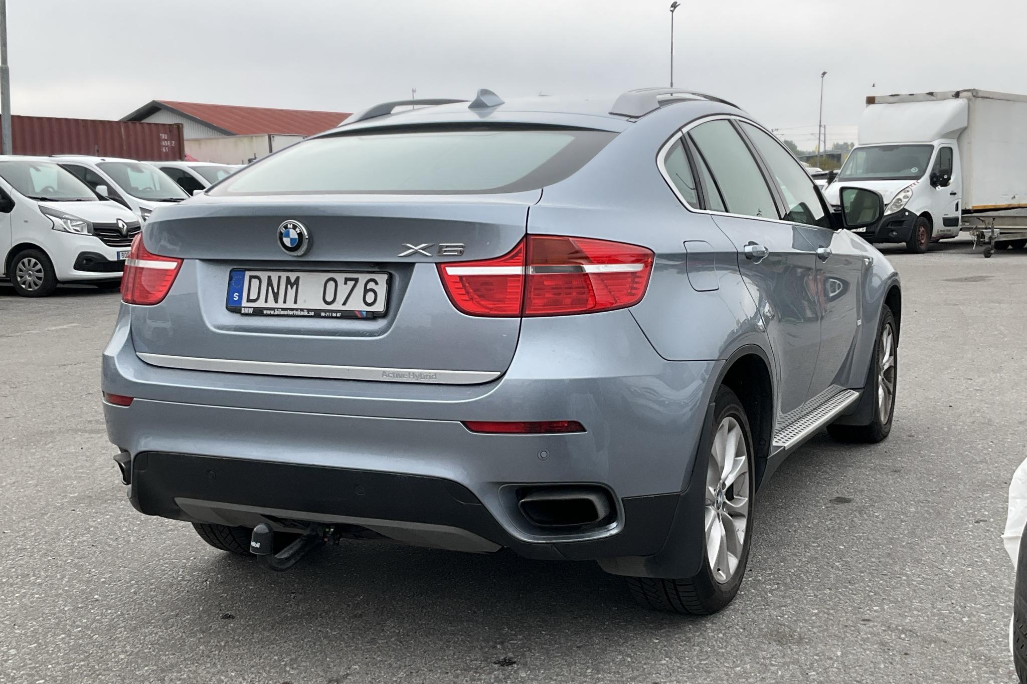 BMW X6 ActiveHybrid, E71 (408hk) - 121 560 km - Automaatne - Light Blue - 2010