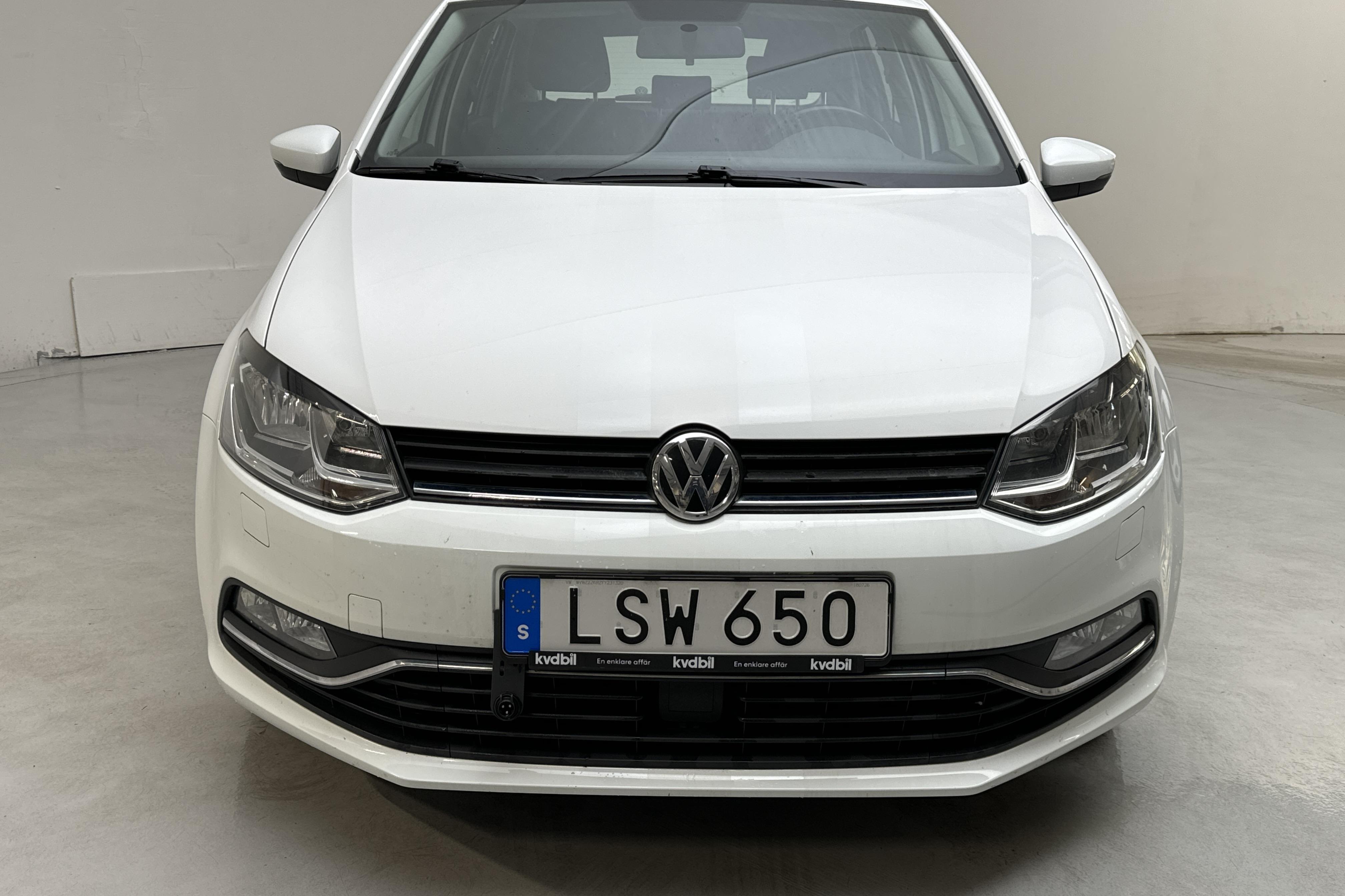 VW Polo 1.4 TDI 5dr (90hk) - 62 020 km - Manuaalinen - valkoinen - 2015