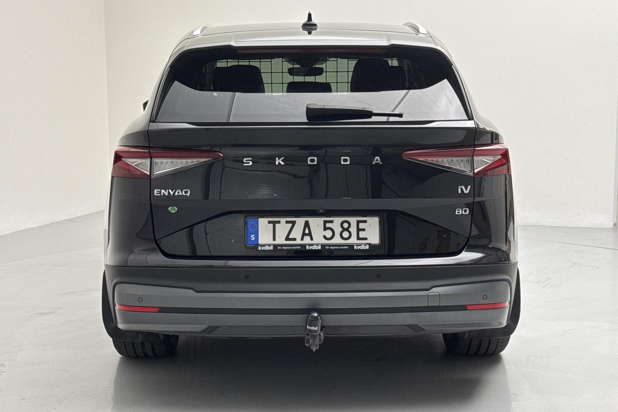 Skoda Enyaq 80 iV (204hk) - 21 176 mil - Automat - svart - 2021