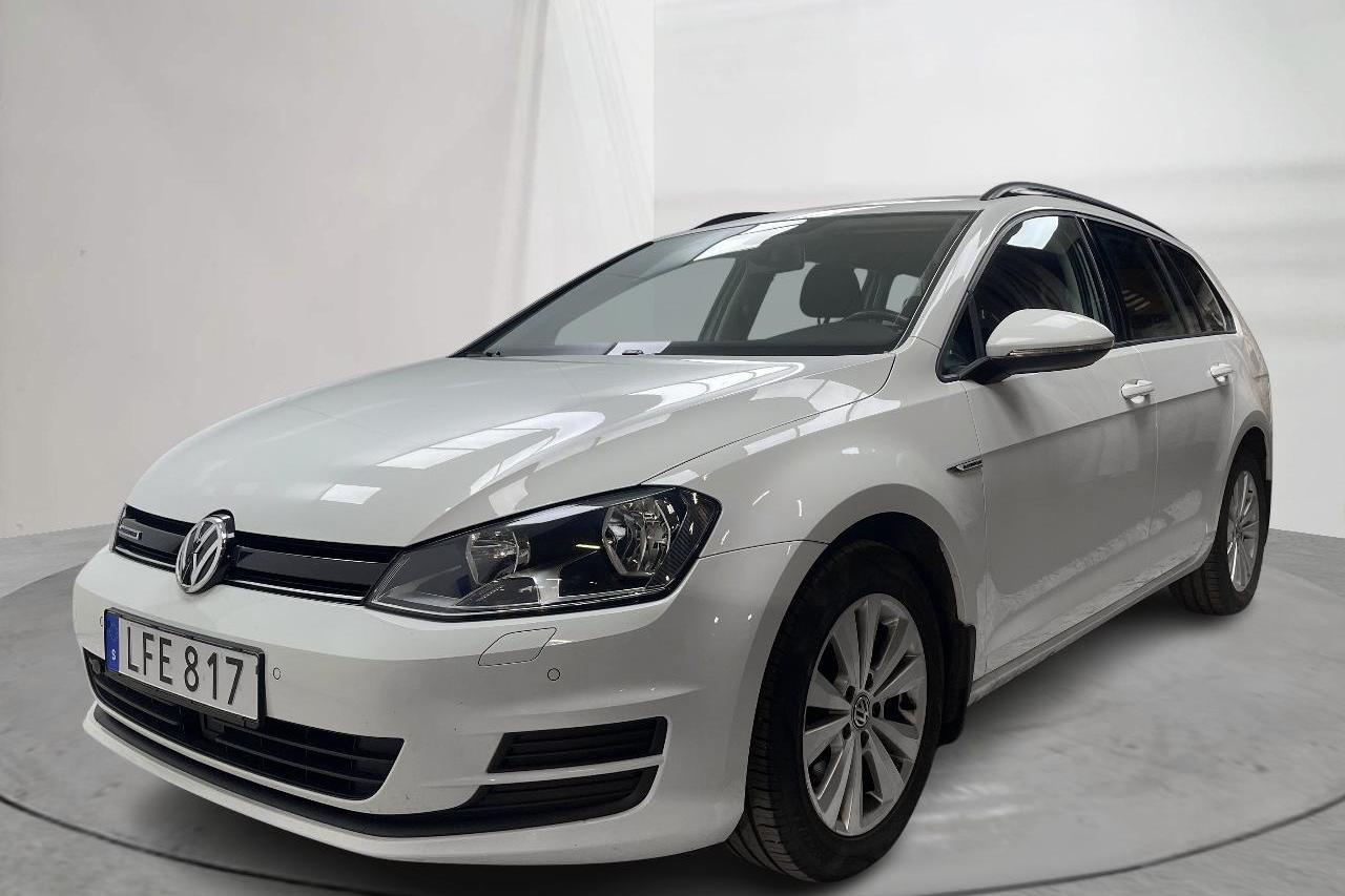 VW Golf VII 1.4 TGI BlueMotion Sportscombi (110hk) - 16 965 mil - Manuell - vit - 2017