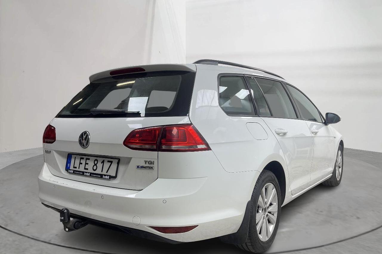 VW Golf VII 1.4 TGI BlueMotion Sportscombi (110hk) - 169 650 km - Käsitsi - valge - 2017