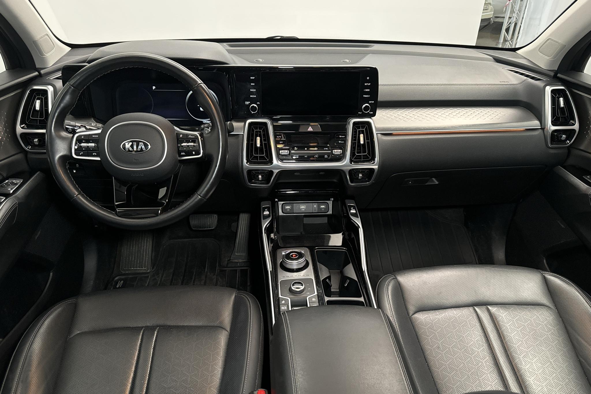 KIA Sorento 1.6 T-GDi Plug-in Hybrid AWD (265hk) - 129 360 km - Automatyczna - szary - 2021