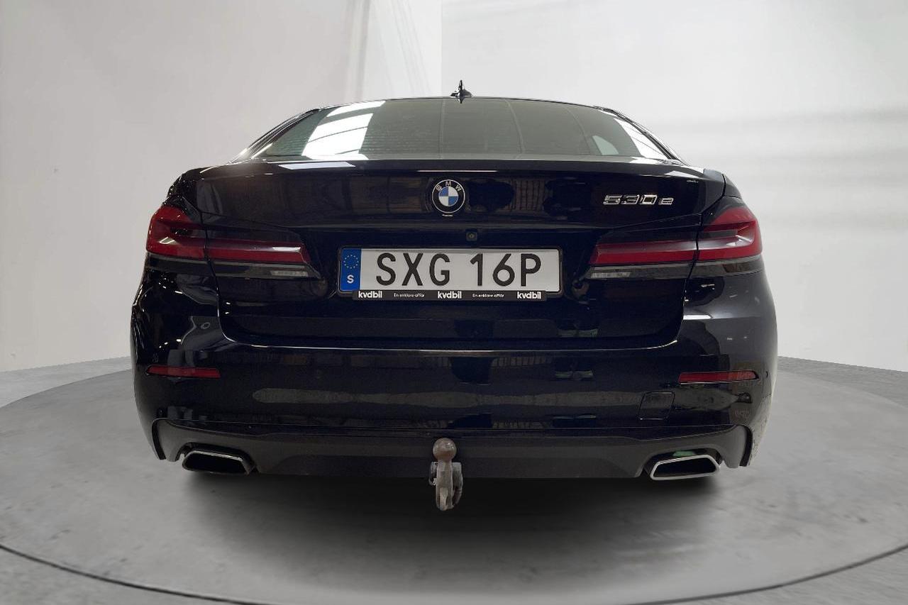 BMW 530e Sedan, G30 12kWh LCI (292hk) - 139 780 km - Automatic - black - 2021