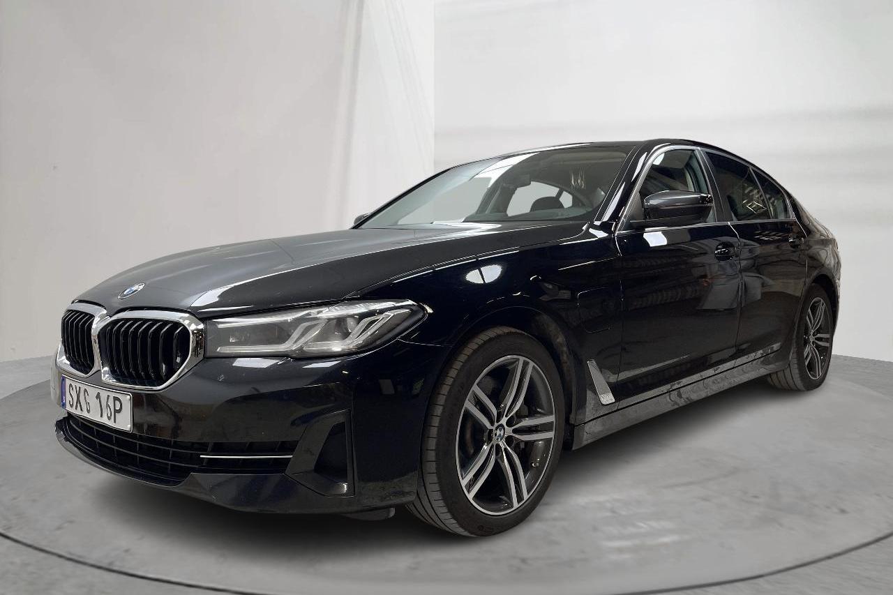 BMW 530e Sedan, G30 12kWh LCI (292hk) - 139 780 km - Automatic - black - 2021