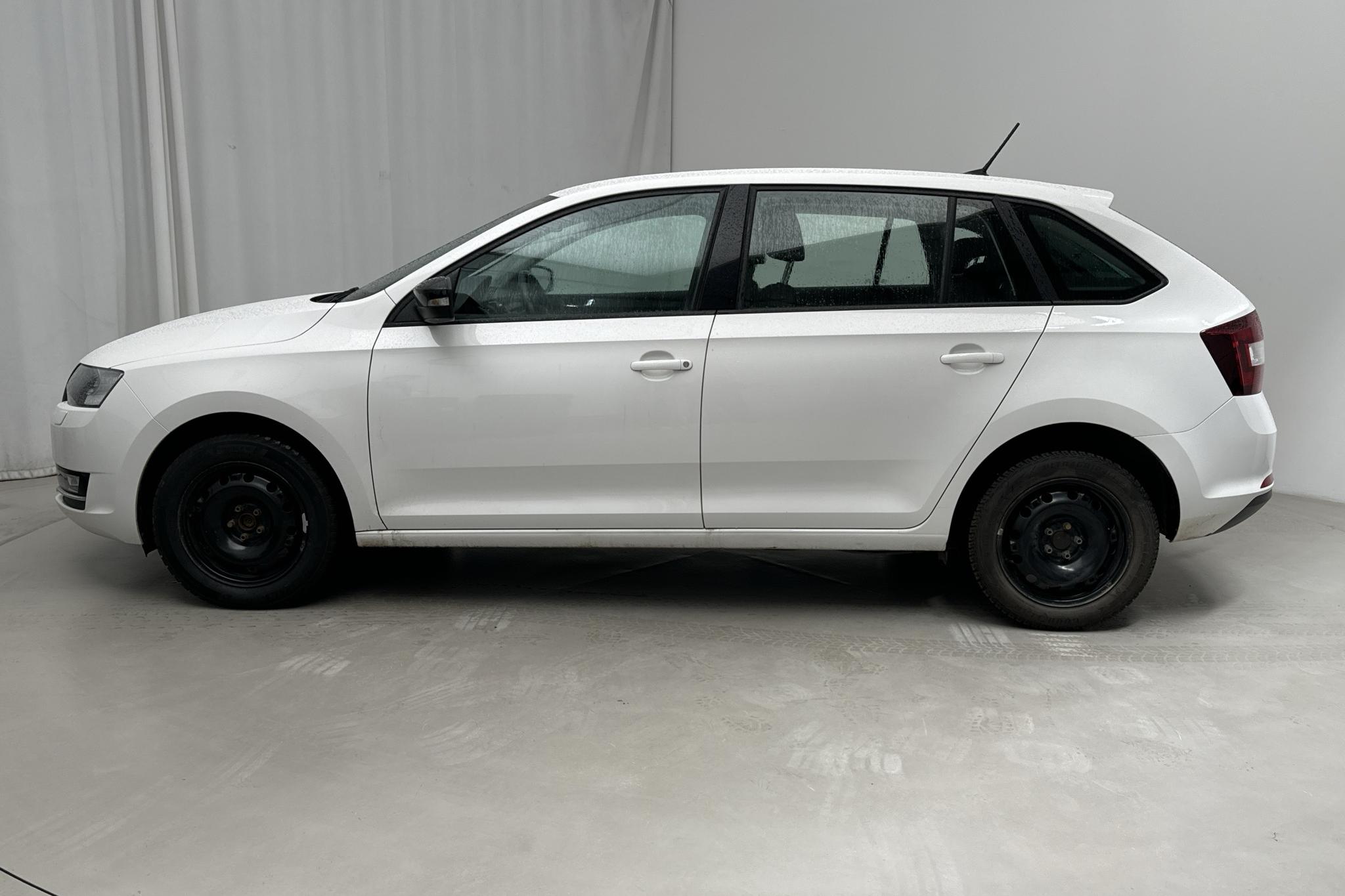 Skoda Rapid 1.4 TDI Spaceback (90hk) - 96 580 km - Käsitsi - valge - 2018