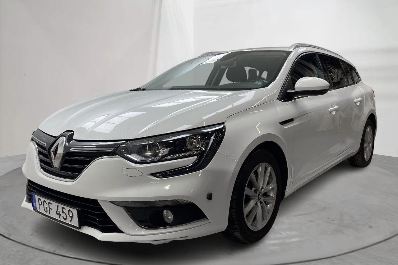 Renault Mégane 1.5 dCi Sport Tourer (110hk) - 107 540 km - Automaatne - valge - 2017