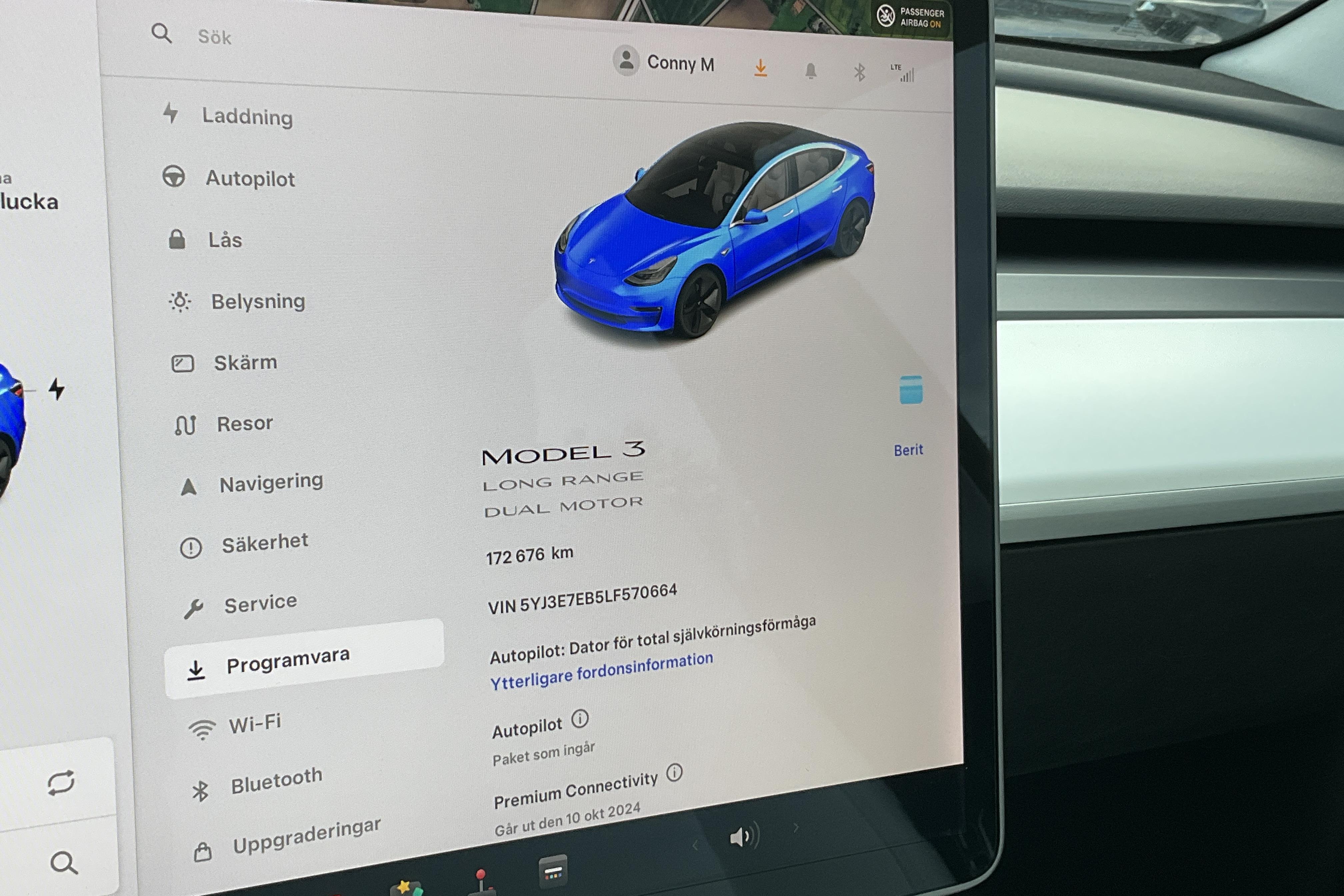 Tesla Model 3 Long Range Dual Motor AWD - 172 680 km - Automatyczna - biały - 2020