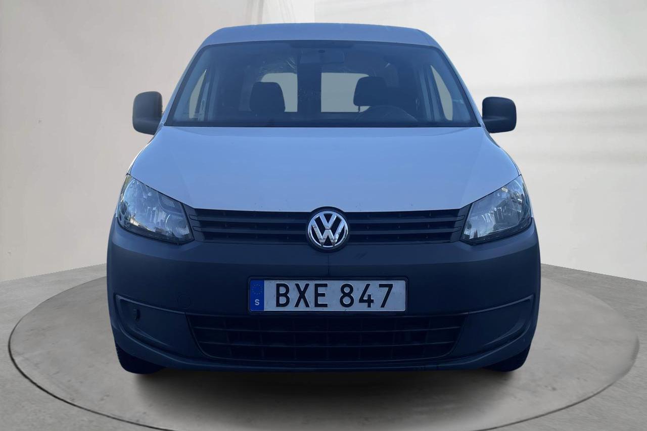 VW Caddy 1.6 TDI Skåp (75hk) - 115 040 km - Manualna - biały - 2014