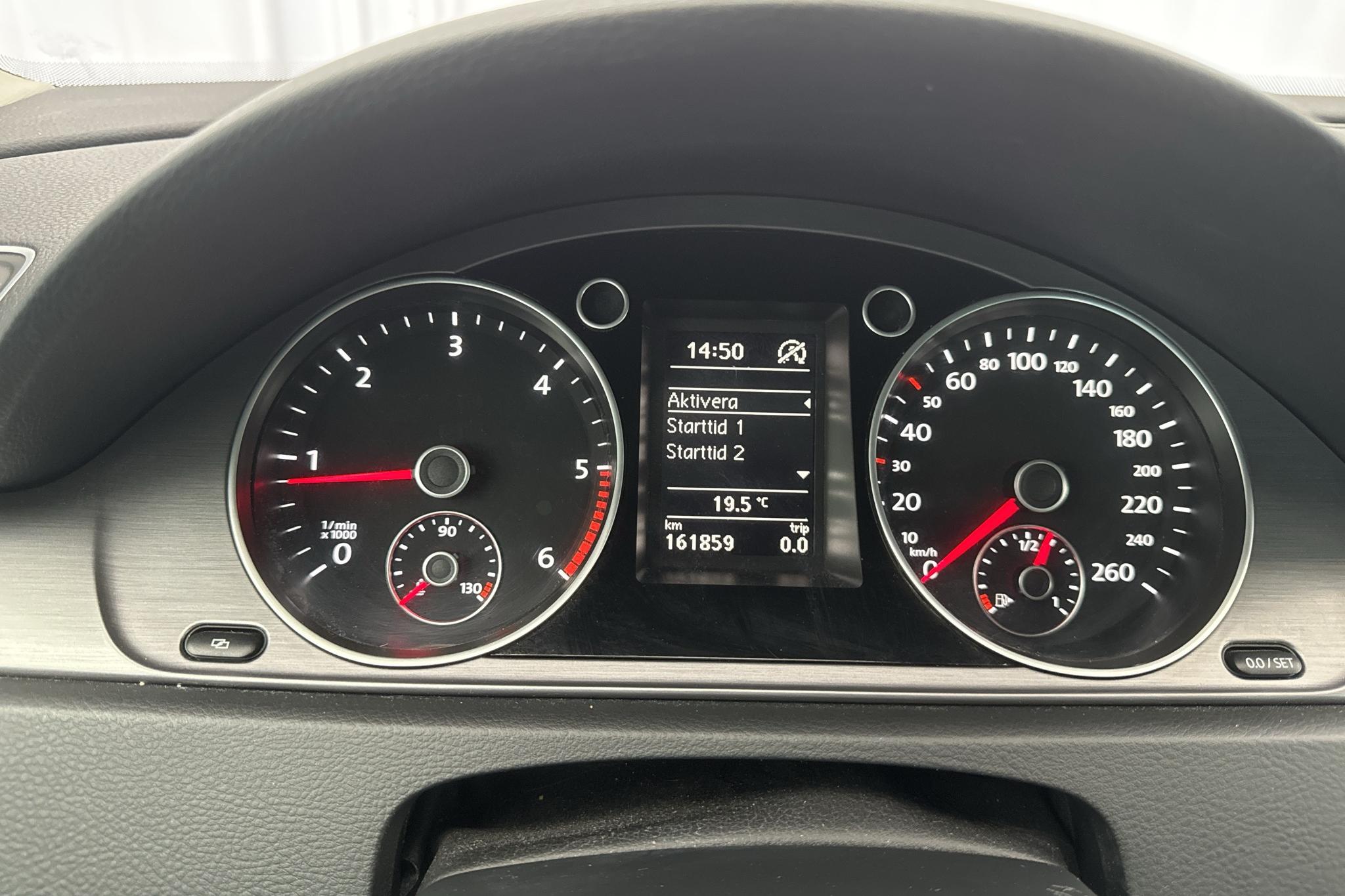 VW Passat 2.0 TDI BlueMotion Technology Variant 4Motion (140hk) - 161 860 km - Manualna - czarny - 2012