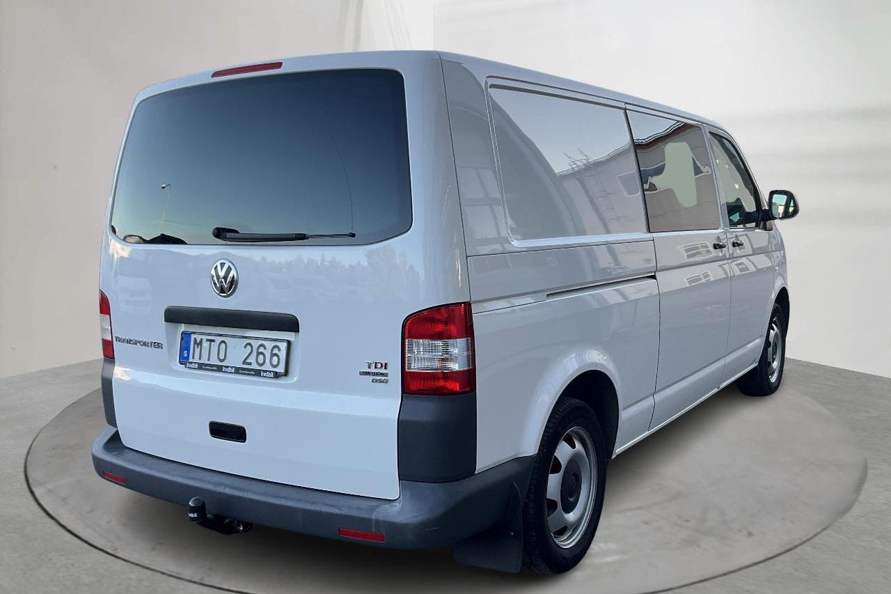 VW Transporter T5 2.0 TDI 4MOTION (180hk) - 14 579 mil - Automat - vit - 2012