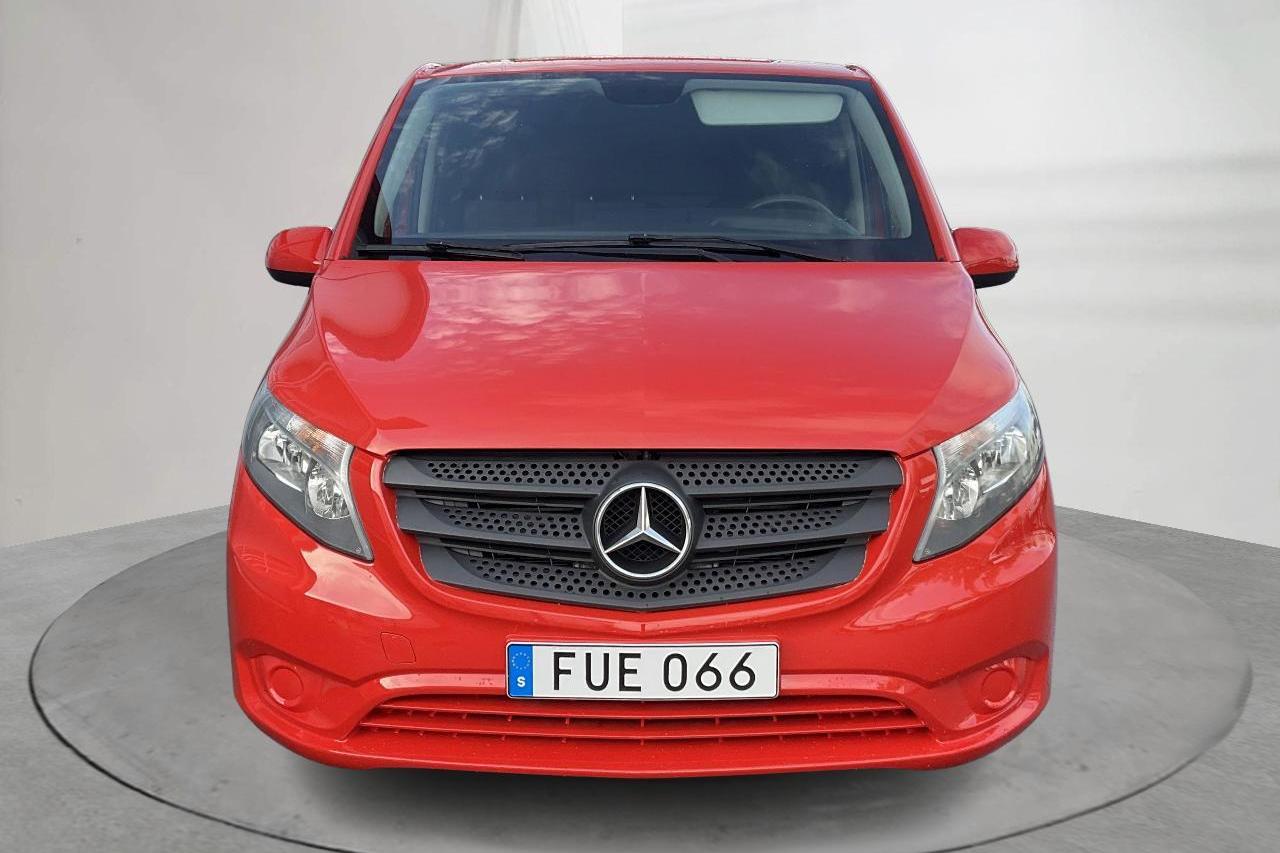 Mercedes Vito 111 CDI W640 (114hk) - 230 940 km - Manuaalinen - punainen - 2015