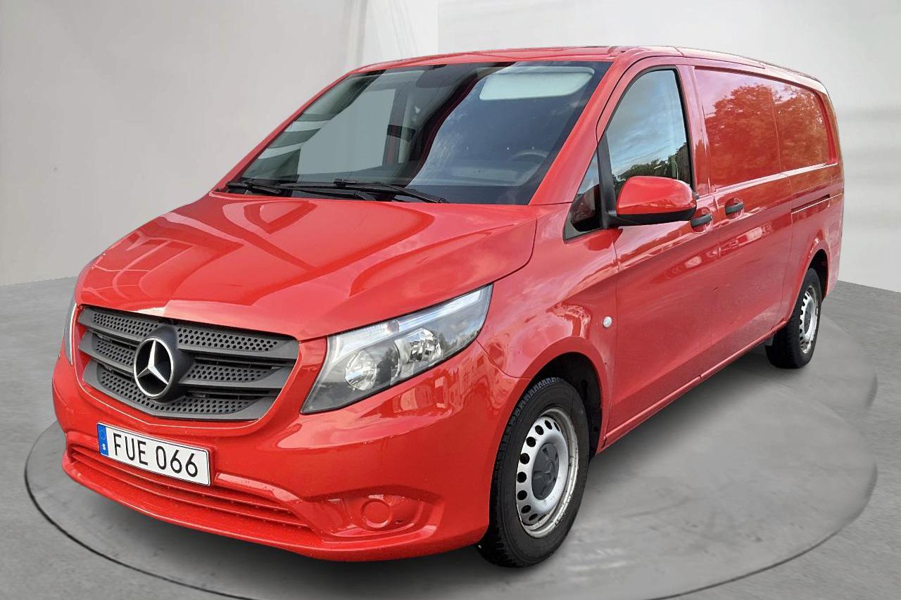 Mercedes Vito 111 CDI W640 (114hk) - 230 940 km - Manuaalinen - punainen - 2015